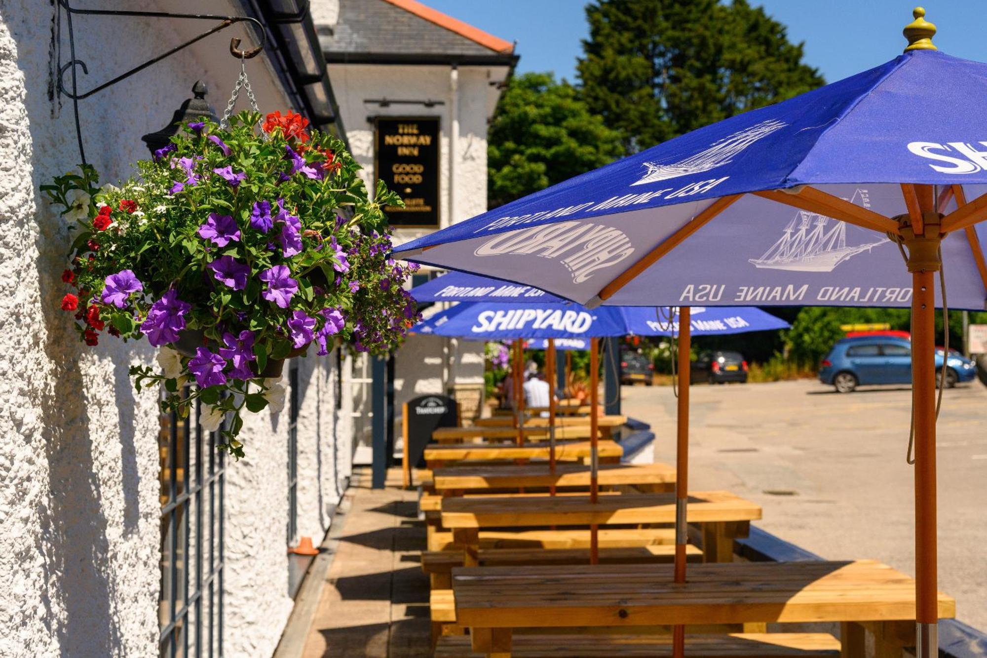 Perranwell The Norway Inn מראה חיצוני תמונה