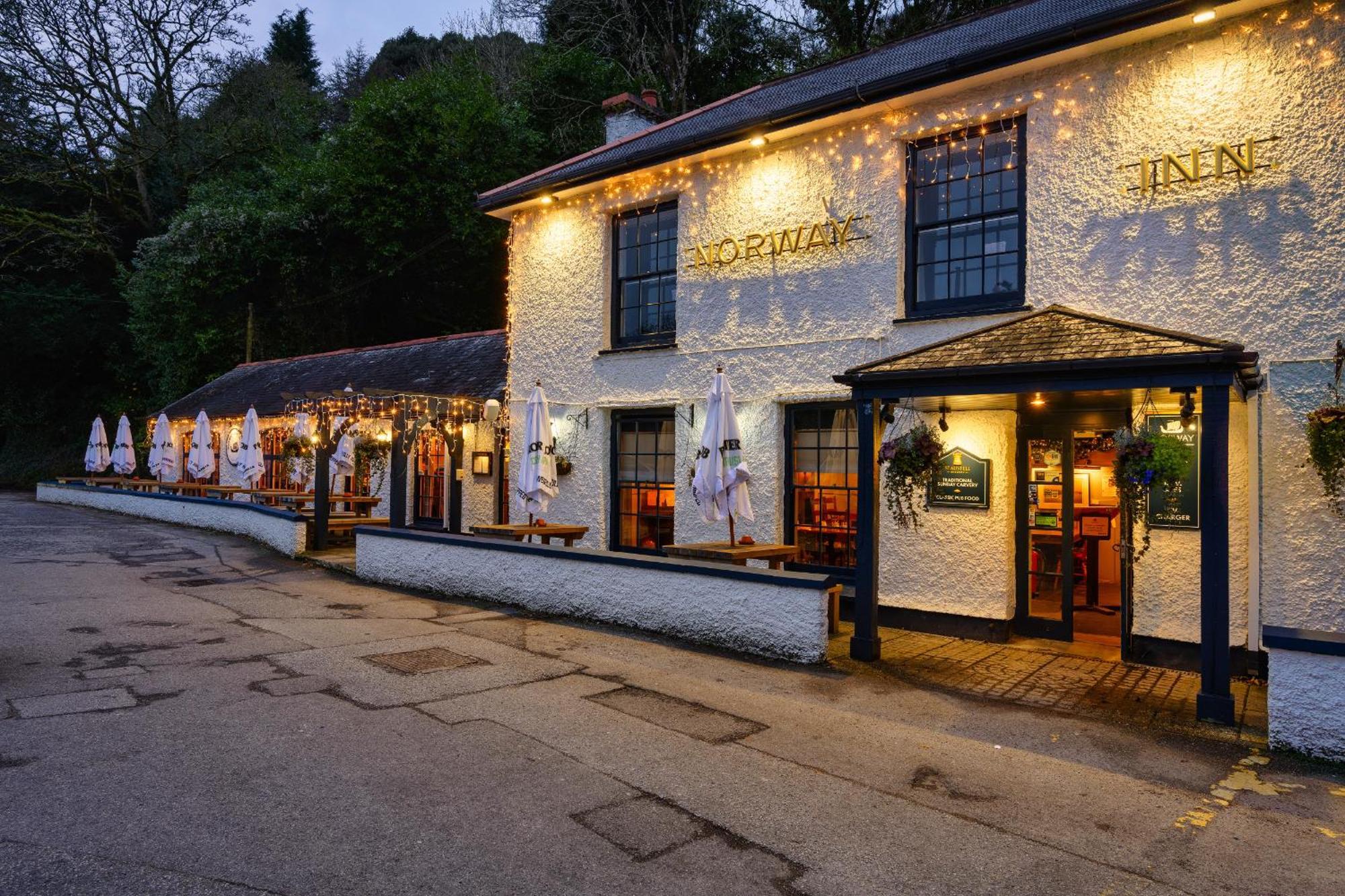 Perranwell The Norway Inn מראה חיצוני תמונה